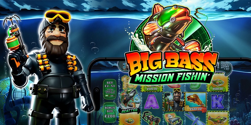 Обзор игрового автомата Big Bass Mission Fishin'