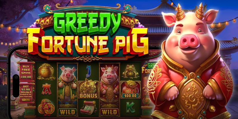 Игровой автомат Greedy Fortune Pig: подробное описание