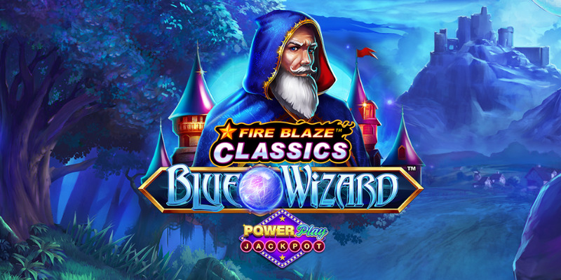 Обзор игрового автомата Fire Blaze: Blue Wizard Powerplay Jackpot