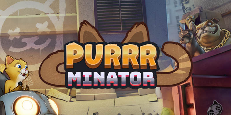 Слот Purrrminator: Кошачья месть в мире собак